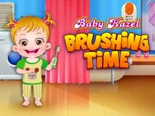 Hora del cepillado de Baby Hazel