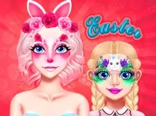 Maquillaje divertido de Pascua